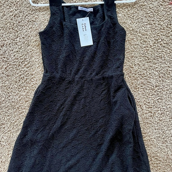 Black A line dress women’s size large - Picture 4 of 4
